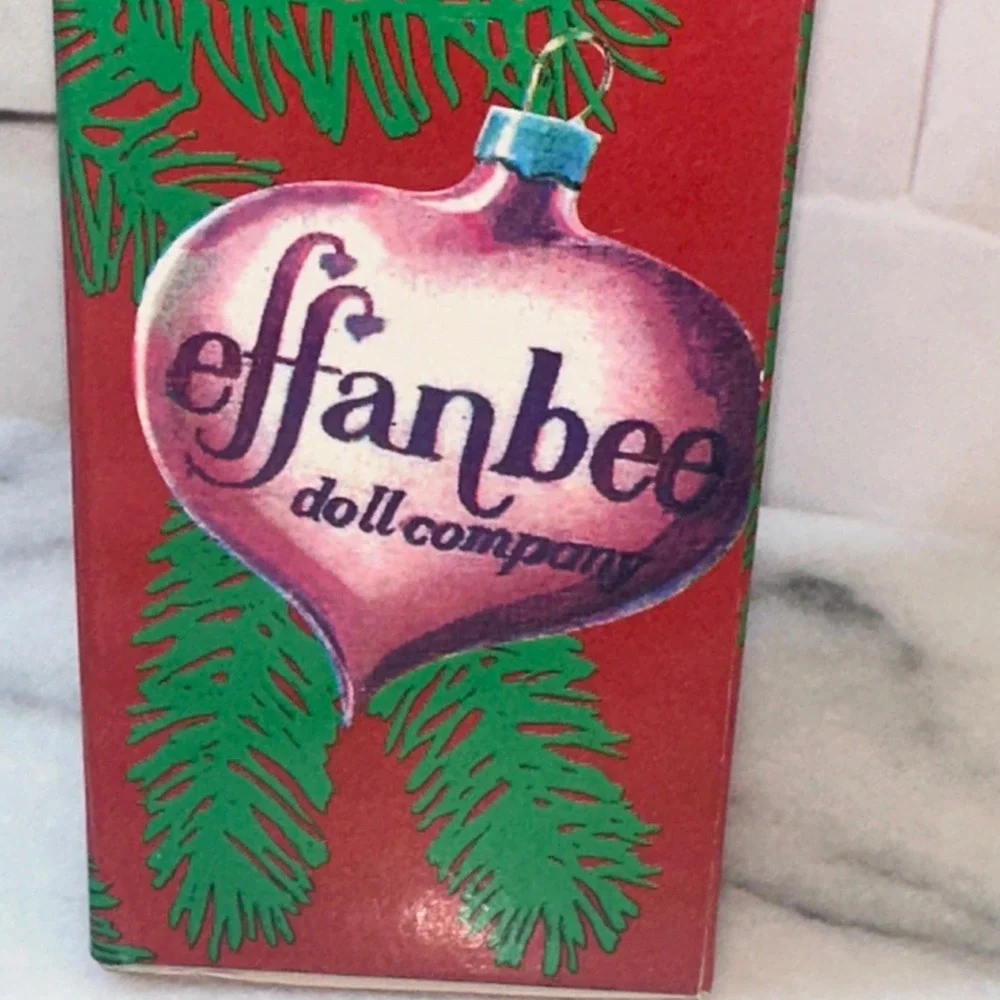 Effanbee Doll Company Patricia Kin Christmas Ornament 2000 Limited Edition Boxed